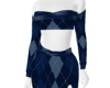 Blue Plaid Dress