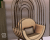 Japandi design chair,