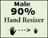 Hand Scaler 90% Male