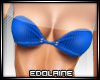 E~ Blue Bra
