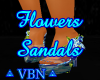 Flowers sandals BT