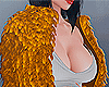 Gold feather Jacket B