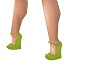 zapatos verdes 