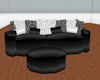 Black-White Cuddle Sofa