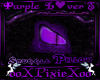 purple lovers snug pillo
