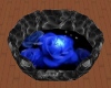 {BS} Blue Rose Pet Bed