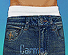 Ripped Blue Skinny Jeans