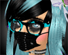 ~h4a~ Black/Blue Glasses