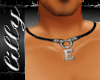 leather necklace E