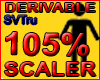 scaler derivable 105%