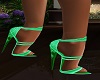 Tia Lacy Green Pumps