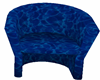 blue wic chair