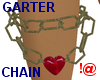 !@ Garter chain heart