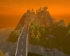Romantic Mountain Sunset