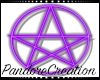 Neon Pentagram Purple