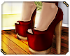 $ Red Classy Heels