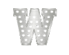 Marquee Letter "W"