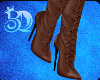 2BQueen flirt brown boot