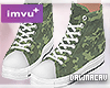 [DJ] Camo Sneakers Green