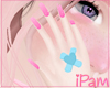 p. pink babygirl nails