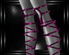 b pink strap heels