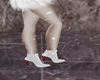 Elegance white boots