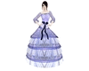 >Sky Victorian Gown<