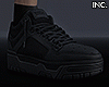 inc. Black Sneakers v01