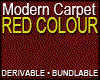Modern Carpet - Red