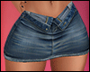 [ denim skirt mini ]
