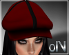 0I Sass It Beret Red