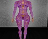 Cutout Bodysuit Purple