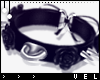 ۞ Rose Collar ▸ Black