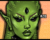 Lime Alien Doll