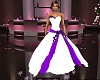 purple wedding dress