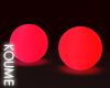 ▼ Red Glow Balls