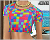 Colors Crop-Tee ق