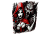 The Wolf Love Cutout