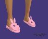 LITE PINK BUNNY SLIPPERS