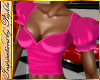 I~50's Blouse*Hot Pink