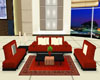 terracotta sofa set