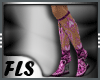 [FLS] Pink Goth Boots