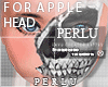 [P]Skull Mask Apple Head