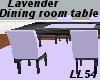 Lavender Dining Table