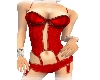 Red corset set