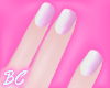 ♥White Nails M