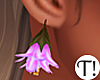 T! Lilac Flower Earrings