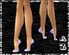 Lavendar Glitter Pumps