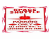 SPACE SHUTTLE SIGN