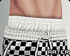 ✘ Checkered Shorts.
